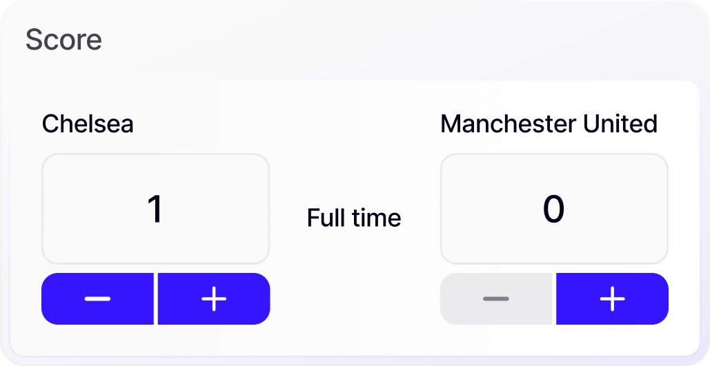 Ergebnisübermittlung